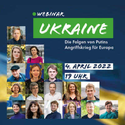 Ukraine – die Folgen von Putins Angriffskrieg | Online Austausch mit Grünen Europaabgeordneten @ Zoom