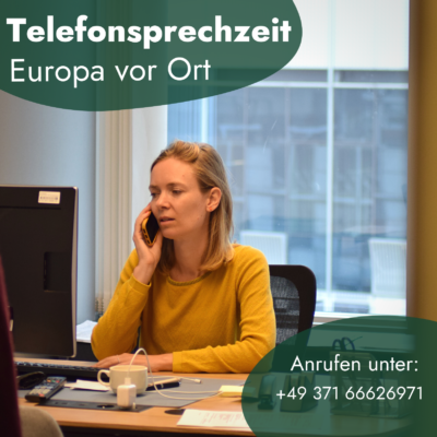 "Europa vor Ort" Telefonsprechzeit von MdEP Anna Cavazzini @ Anruf unter +4937166626971